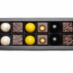 bunte Mischung von Herbstpralinen 12er Packung