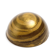 Formpraline mit Cremiger Zartbitterganache besticht mit der blumigen Note von feinem Ingwer